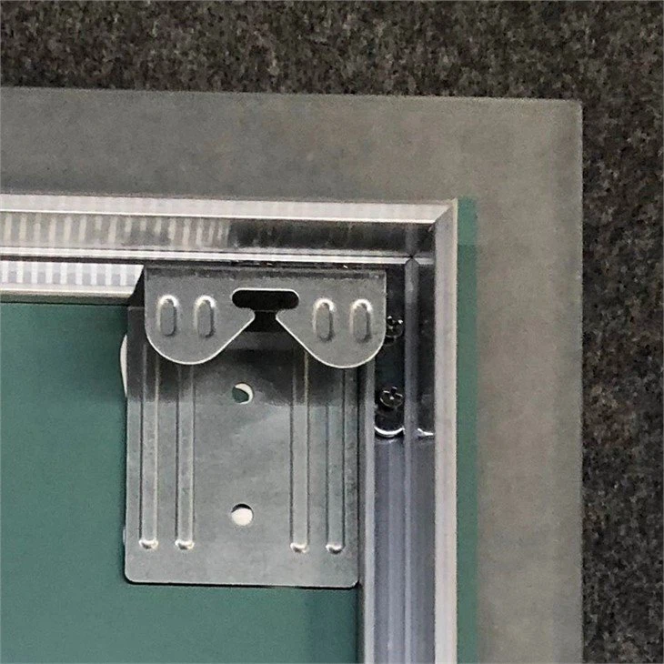 Illuminated bathroom mirrors
