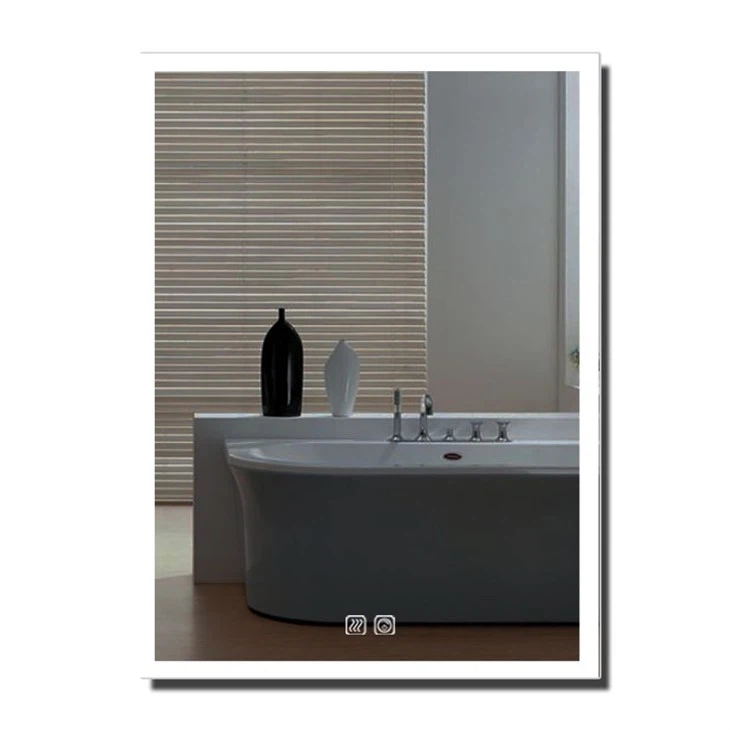 led backlit and front light bathroom mirror
